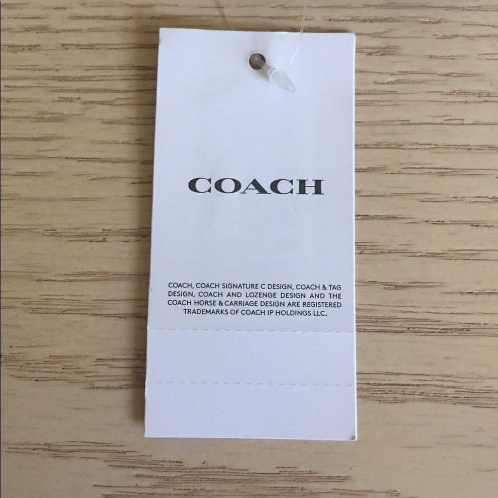 Coach Stone Ivory Wristlet - Picture 9 of 10